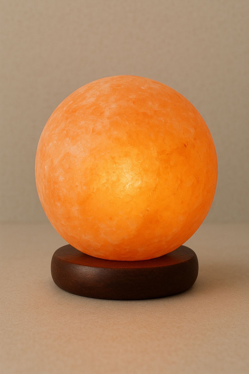 Round Ball Salt Lamp - Pink