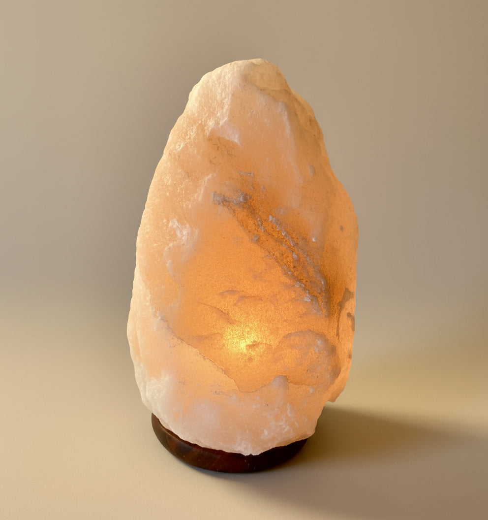 Natural Salt Lamp - White